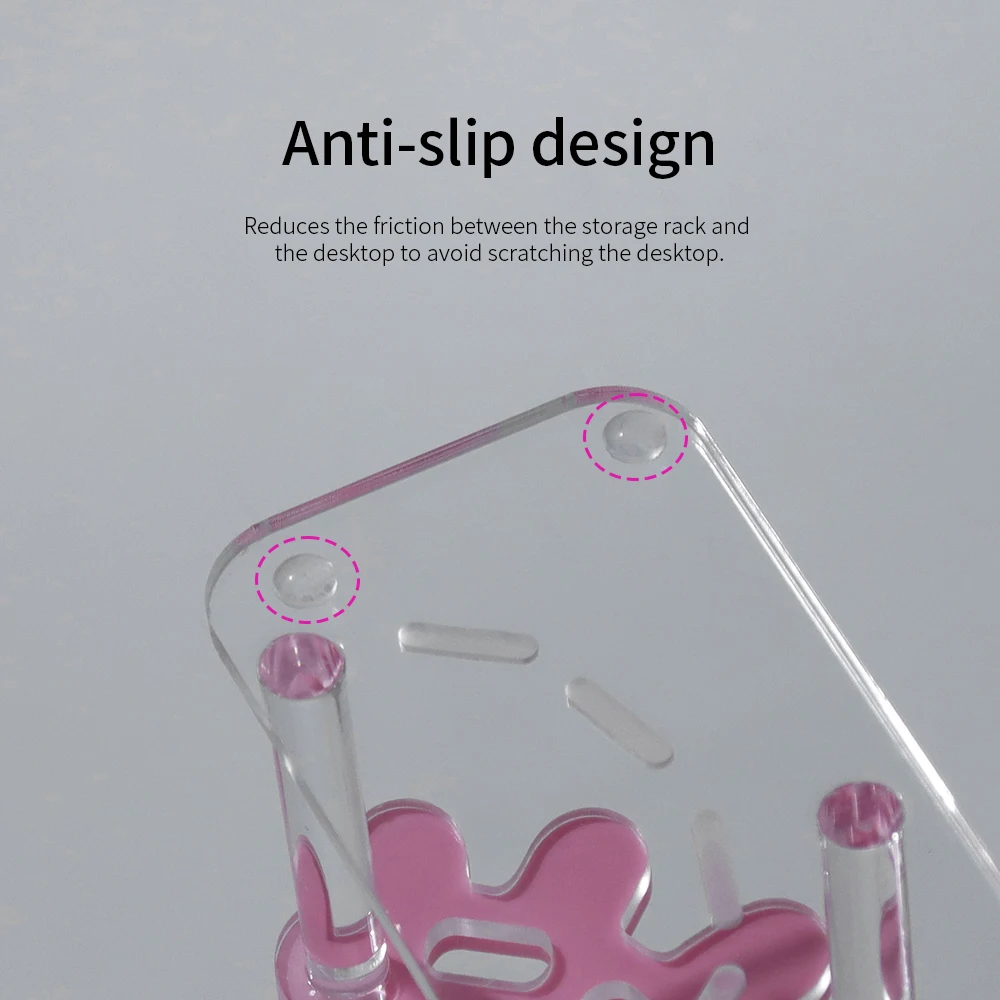 GAHAMACA Boîte de rangement pour pinces à épiler - 8 compartiments - Rangement pratique et rapide pour extensions de cils