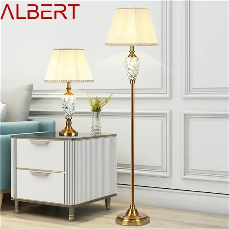 ALBERT Floor Lamp Lighting Modern LED Creative Design Ceramic Decorative for Home Living Bed Room