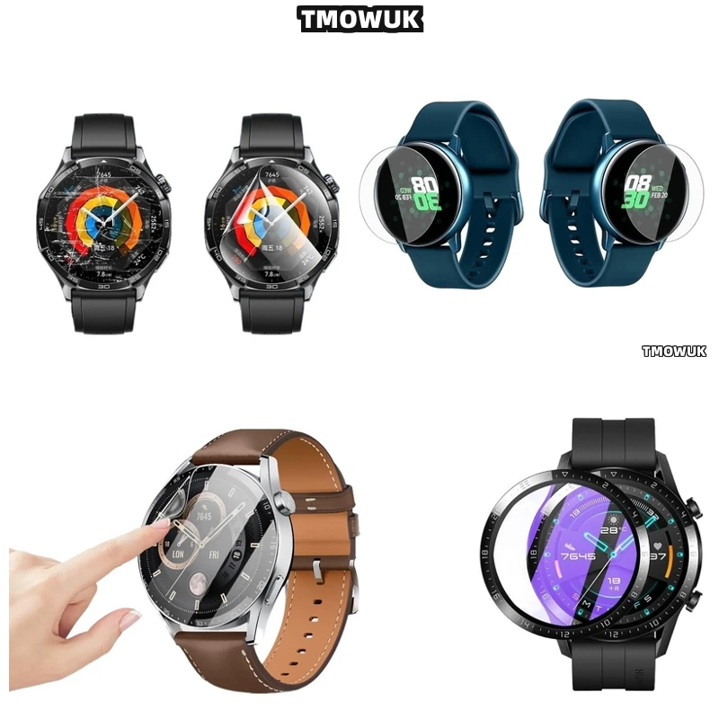 

For Huawei WATCH GT2 GT3 GT4 GT5 Pro Cyber Ultimate 41 42 43 46mm - 9H Hardness Screen Protector, Anti-Scratch, Anti-Shatter & O
