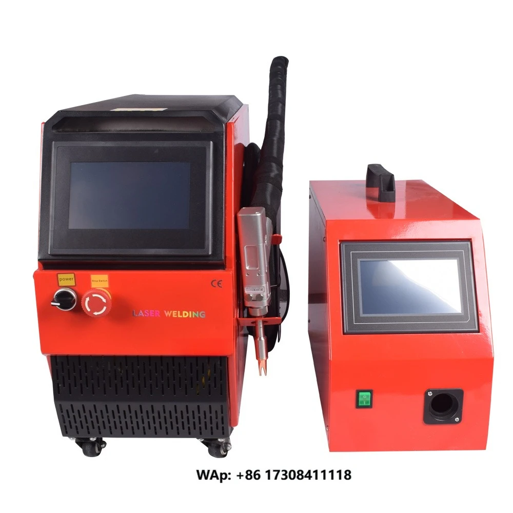 4 in 1 Portable Welding Machine New Condition Air Cooling Metal Cutting Fiber Source