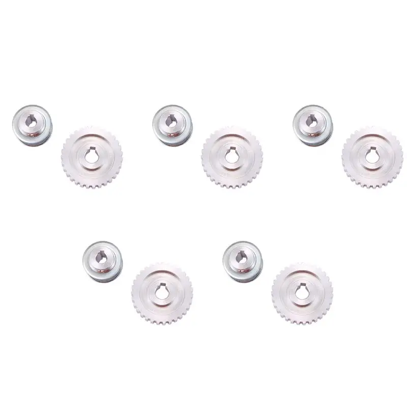 PERFECT MODERN 10Pcs Synchronous Pulley Gear Motor Belt Gear Drive Wheel Gear S/N Cj0618 Mini Lathe Gears , Metal Cutting Machin