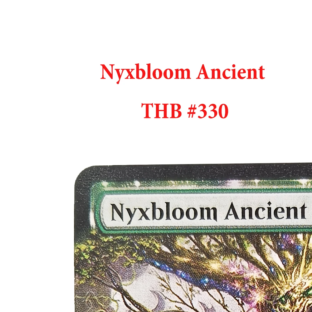 مخصص الوكيل عالية الجودة بطاقات غير رقائق Mox العنبر تجديد التضامن مشع لوتس Nyxbloom القديمة Orcish Bowmasters