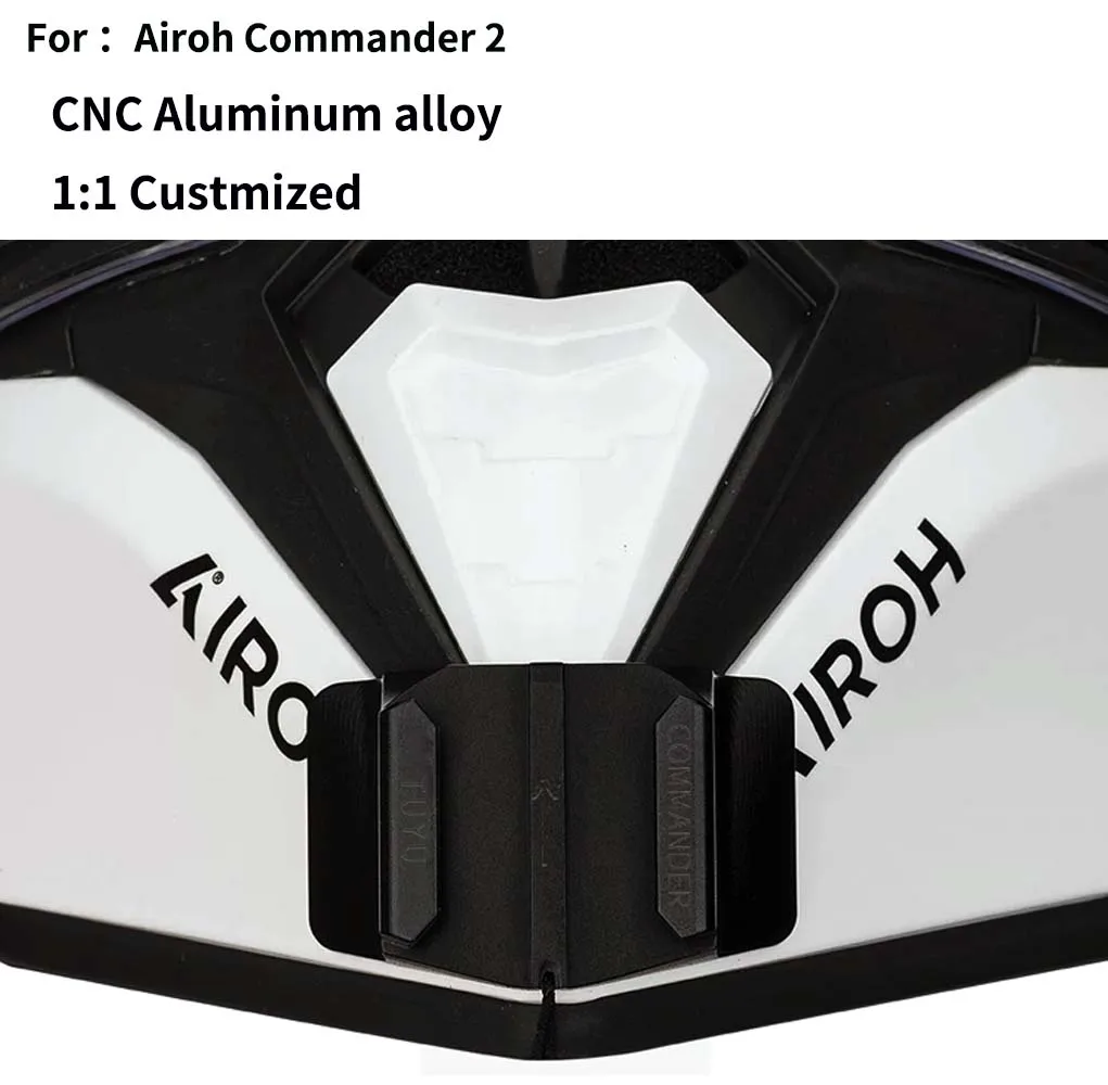 For Airoh Commander 2 Customized Helmet Chin Mount for GoPro13 12 DJI Action 6 5pro 4 3 Insta360 X5 X4 X3 AcePro2 Action Camera
