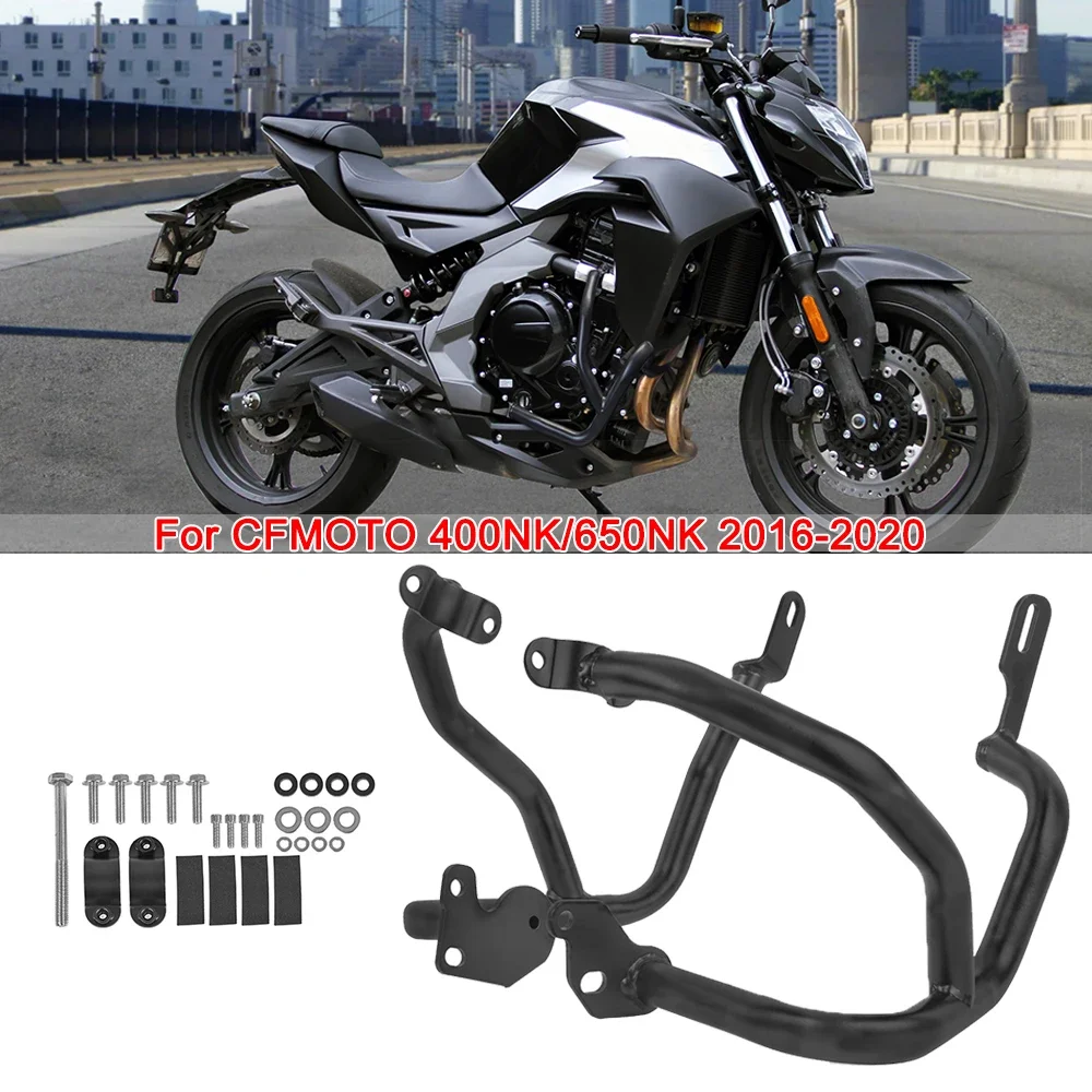 

For CFMOTO 400NK/650NK 400 650 NK 2016-2020 Crash Bar Engine Guard Kits Fairing Protection Frame Guards 400NK 560NK Accessories