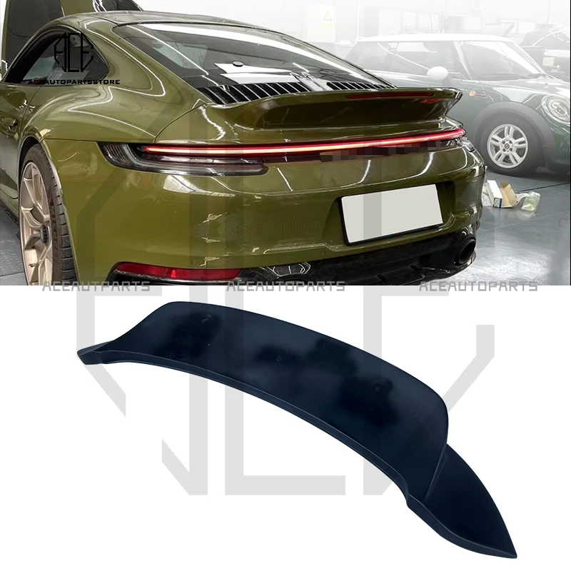 Car Modified Parts 3K Real Carbon Fiber Sports Classic Style Rear Ducktail Spoiler Wing For Porsche 911 992