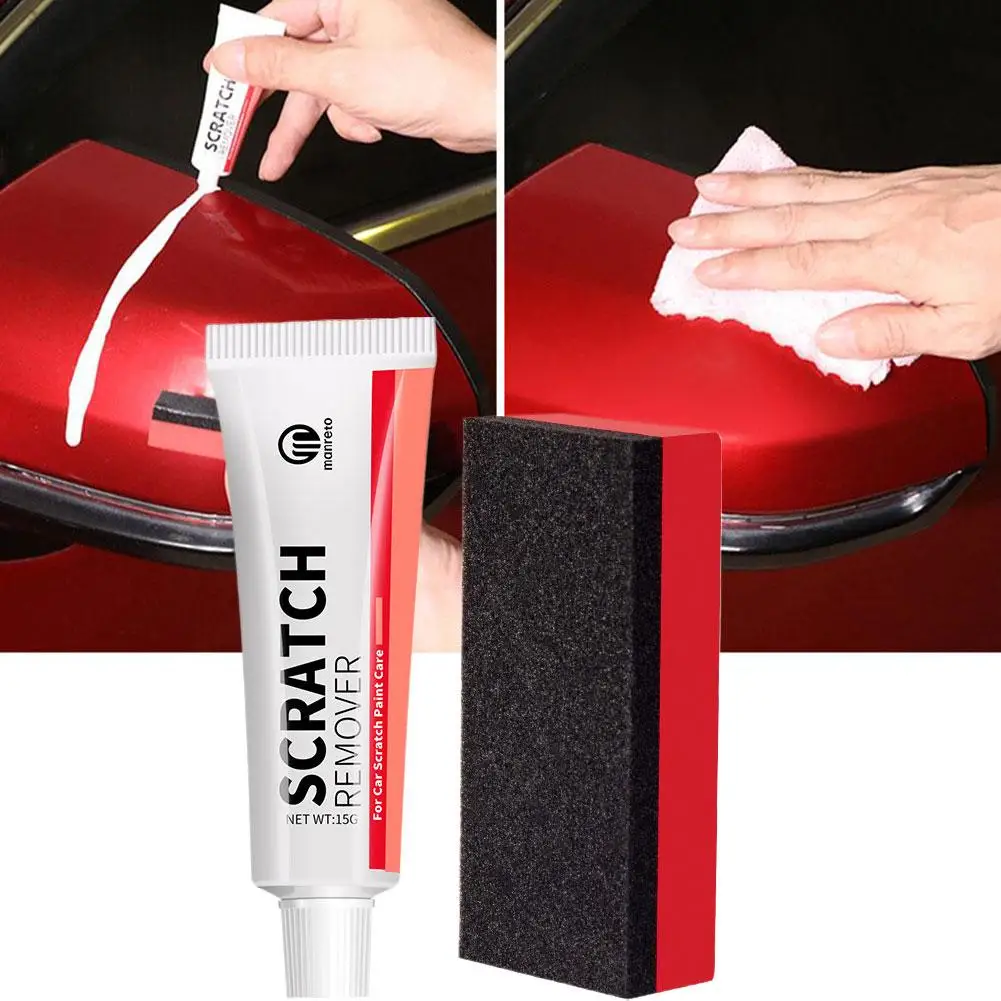 

Car Scratch Remover Paint Care Tools With Sponge Car Kit Compound Body Grinding Auto Body Repair Polishing Care Paint F4R1