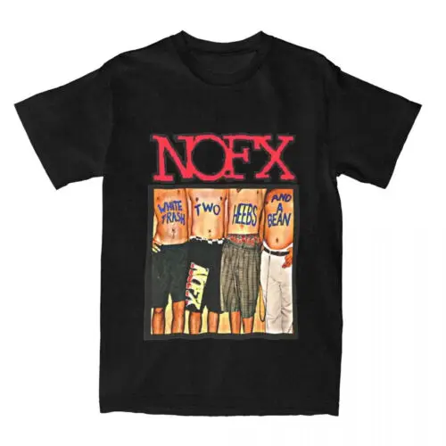 

Nofx Punk Rock Band T-Shirt O-Neck Harajuku Casual Vintage Unisex