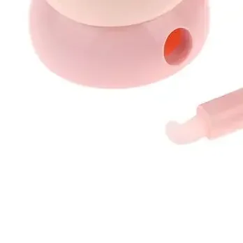 1 szt. Mini Puszka Kosmetyczna 3,5g Pojemnik na Makijaż Pielęgnację Skóry Krem do Twarzy Balsam do Ust z Silikonową Łyżeczką Butelka Wielokrotnego Użytku