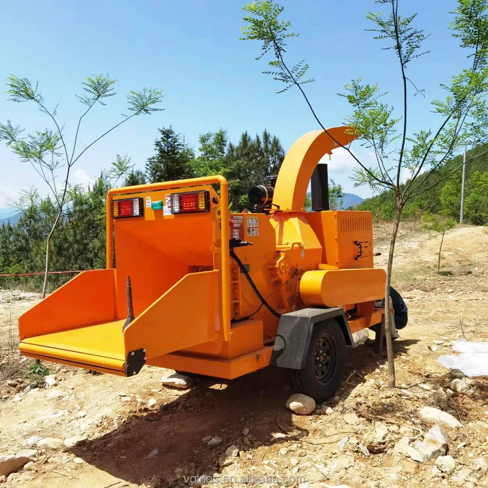 

Forestry Machinery Wood Crusher Machine Diesel Engine Wood Chipper Shredder Machine Wood Chipper