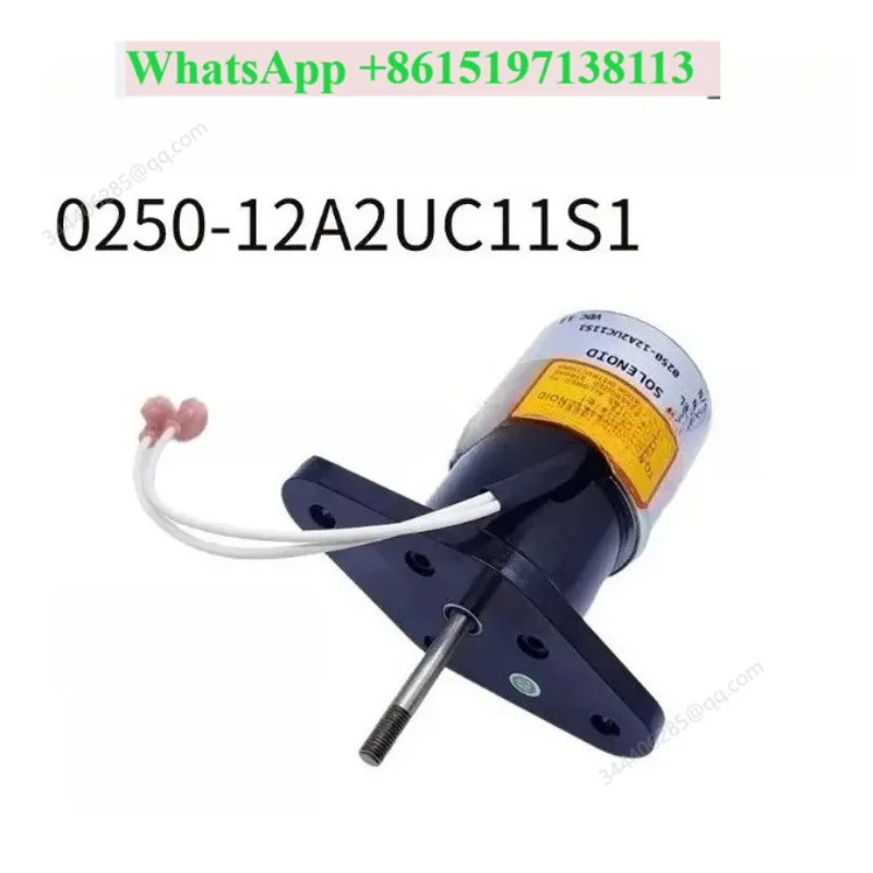 Flameout solenoid valve 0250-12A2UC11S1 flameout switch 0306-5465 Stop oil shut-off valve