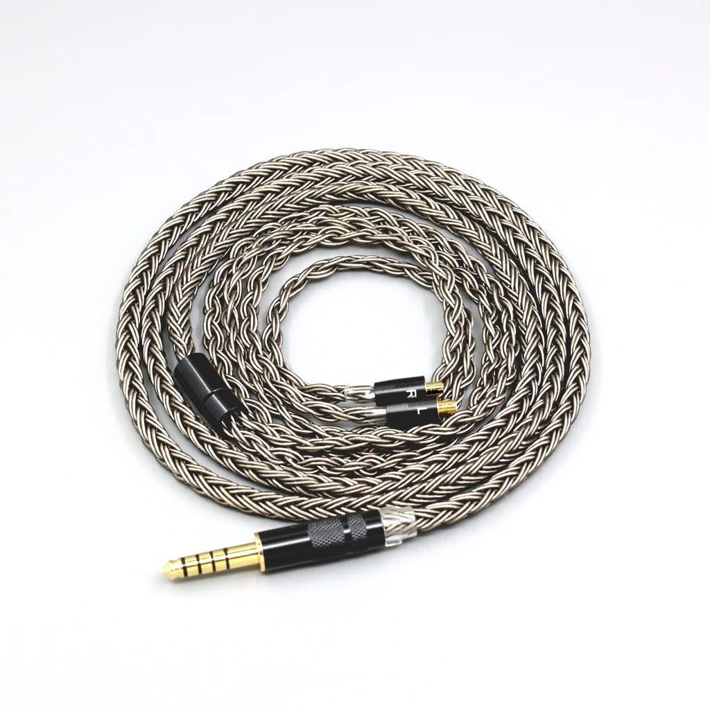 

16 Core Grey Silver plated Earphone Cable For Acoustune HS 1695Ti 1655CU 1695Ti 1670SS LN008855