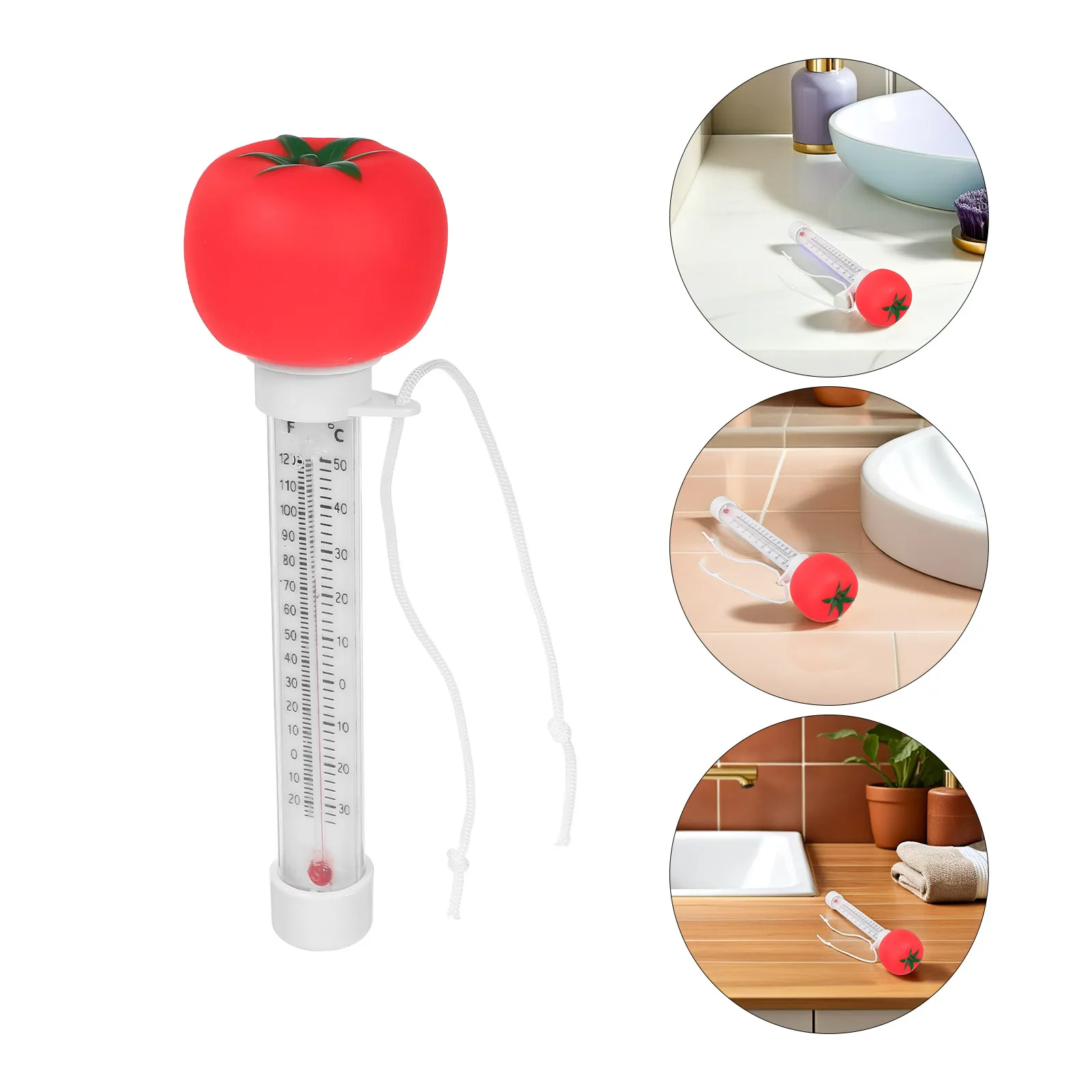 

Плавающий термометр для младенцев - большой, с четким дисплеем, мультяшный дизайн, точный измеритель температуры для ванной и бассейна