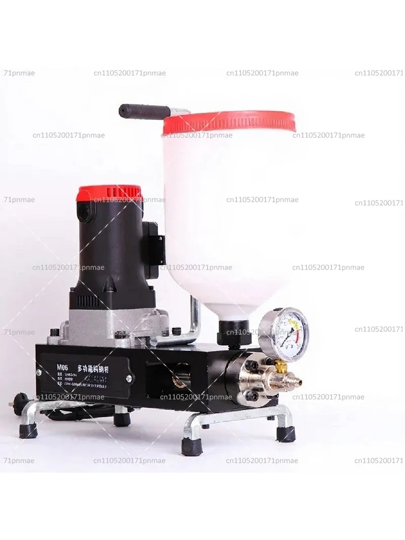 High Pressure Epoxy Grouting Machine 1100W 220V Polyurethane Foam Injection Pump for Concrete Crack Repair and Sealing
