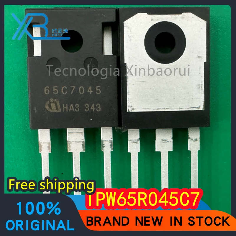 

(5/50pieces) IPW65R045C7 parts mark 65C7045 TO-247 MOS field effect tube 100% new and original Electronics Free shipping
