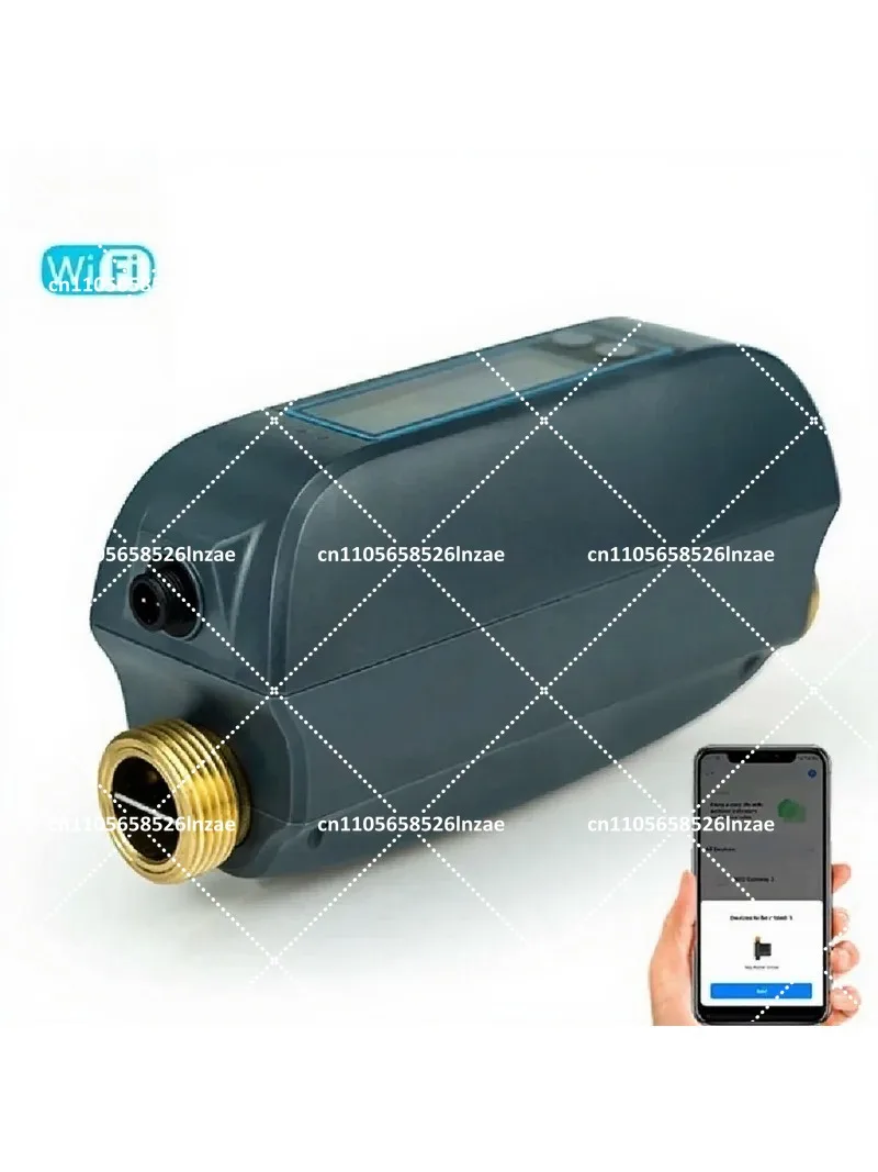 Smart Water Valve Dual-Band Flow Meter APP Control Efficient Home Water Management for Voice
