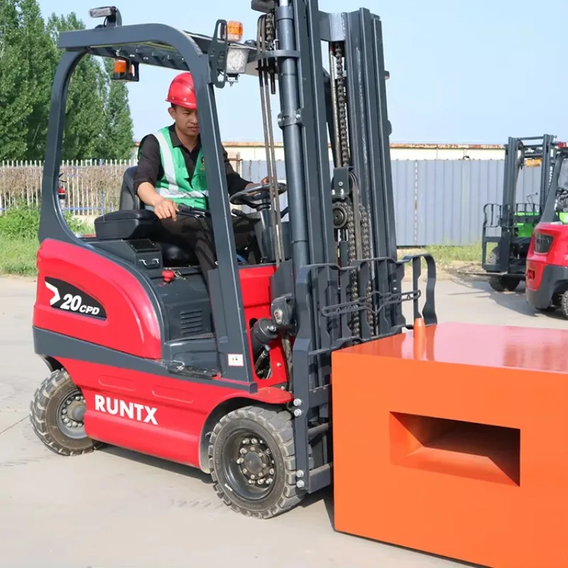 China 48V  Electric Forklift 3 3.5 Ton Big Power Lithium Battery Forklift 3500 Kg Mini Electric Forklift CPD35 for Sale