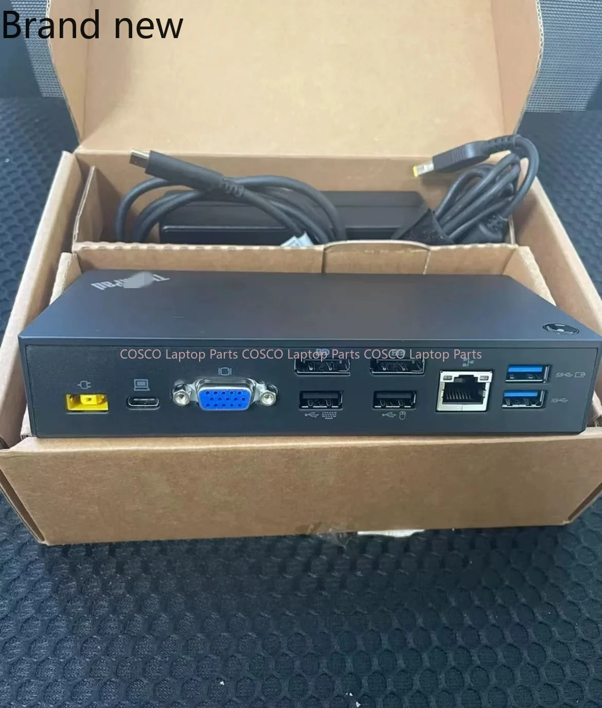 Brand New FOR Lenovo Thinkpad USB-C 40A90090US Dock 40A9 Docking Station Laptop Interface Expansion with 90W Power Supply