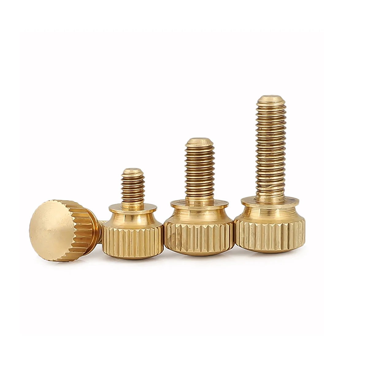 Knurled Thumb  Screw  / Brass Highr Head Hand-tightened Bolt M3-10