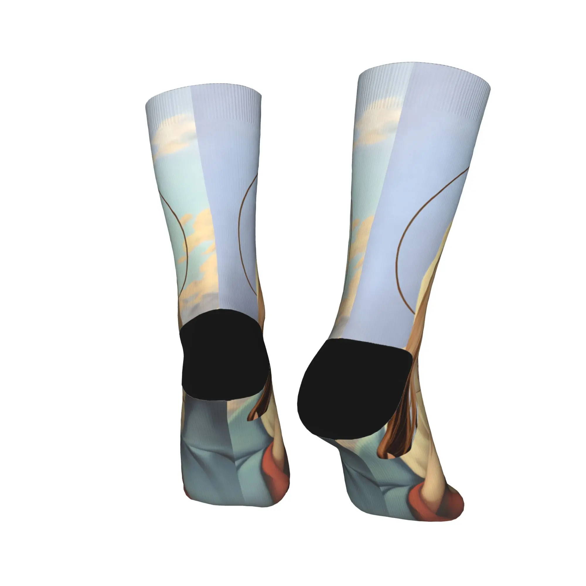 L-Lolas I-Indigos Cantor Espanhol santo Meias Casal Meias Respiráveis Harajuku Meias Primavera Anti Skid Meias Personalizadas Presente