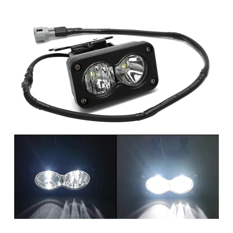 For Sur Ron Sur-Ron SurRon Segway Talaria Plug N Play Waterproof for 20W Headlight Switch White Spot Flood Led Pod Combo Kit Set