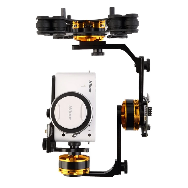 DY 3 Axis Brushless Gimbal Mount Stand Support with  Motors for Suny NEX ILDC Cemera Photography