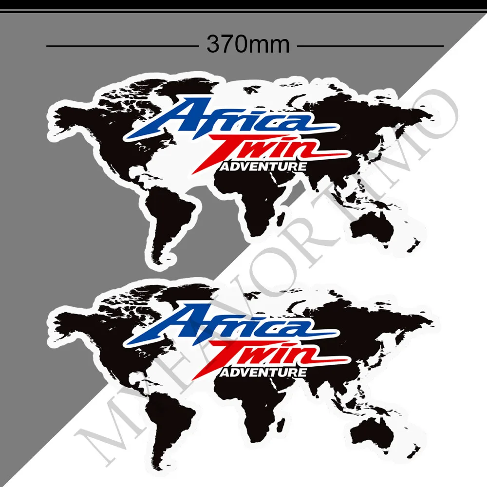 

Motorcycle Top box Side Luggage case Saddle Stickers decoration decals kit For Honda Africa Twin CRF1000L Adventure Sports