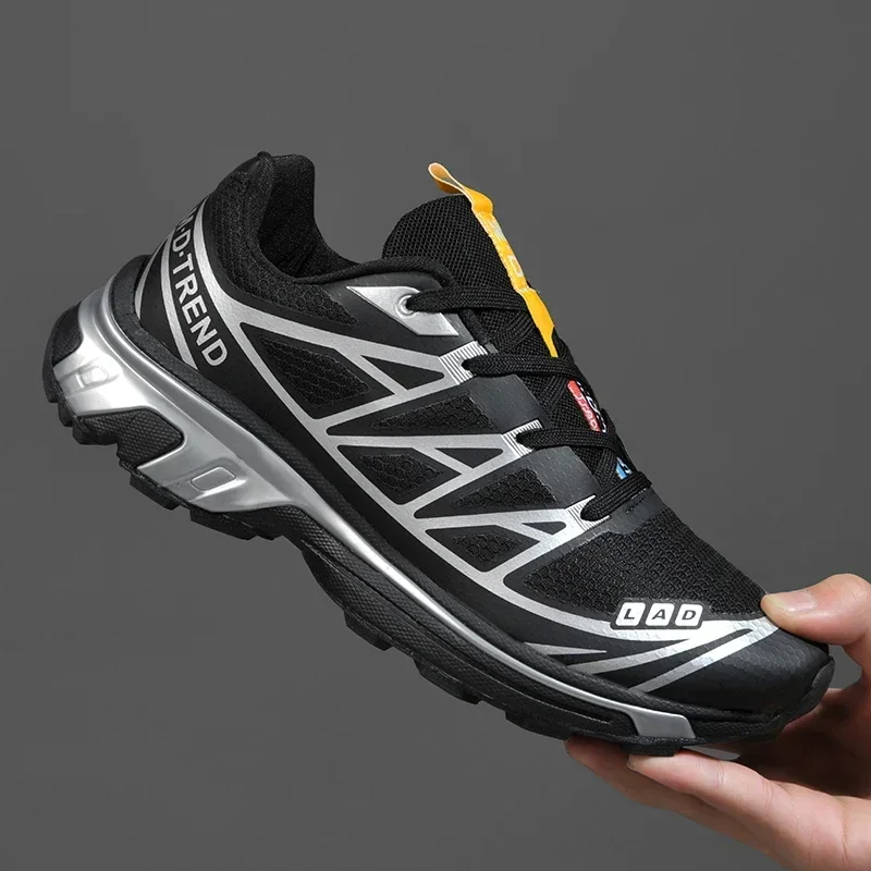 

New Trail Running Shoes for Men Outdoor Climbing Sneakers Women Mesh Jogging Sports Shoes Non-slip Outsole Off-road Shoes Male