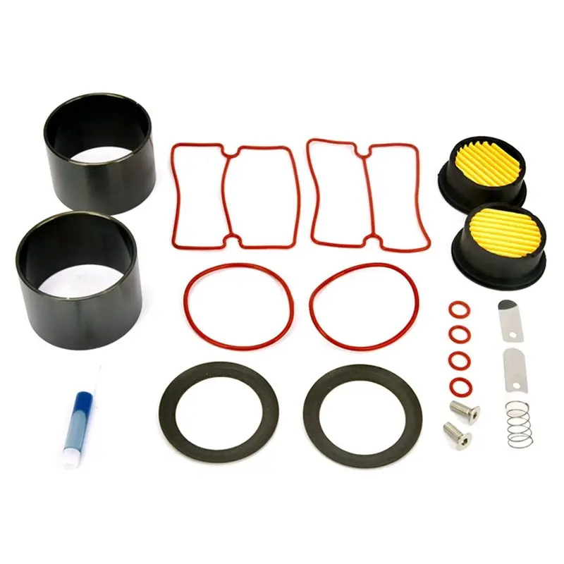 AT02-3X Oil-Free Air Compressor Repair Kit 750W Vacuum Pump Oil-Free Mute Air Compressor Cylinder Sleeve Piston Cylinder Ring