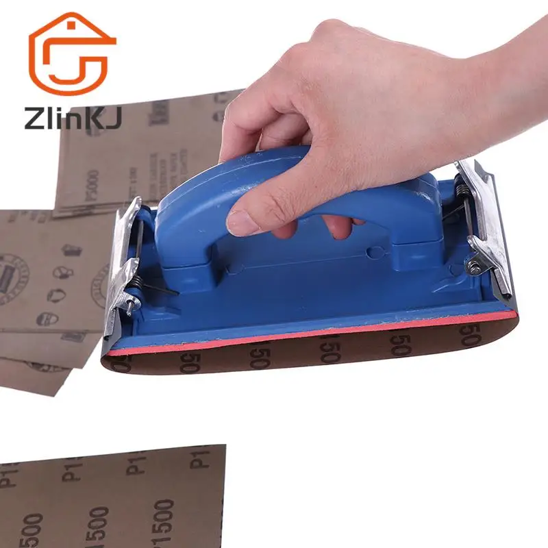 Sandpaper Holder Grinding Polished Tools For Walls Woodworking Polishing Sandpaper Holder Abrasive Tools
