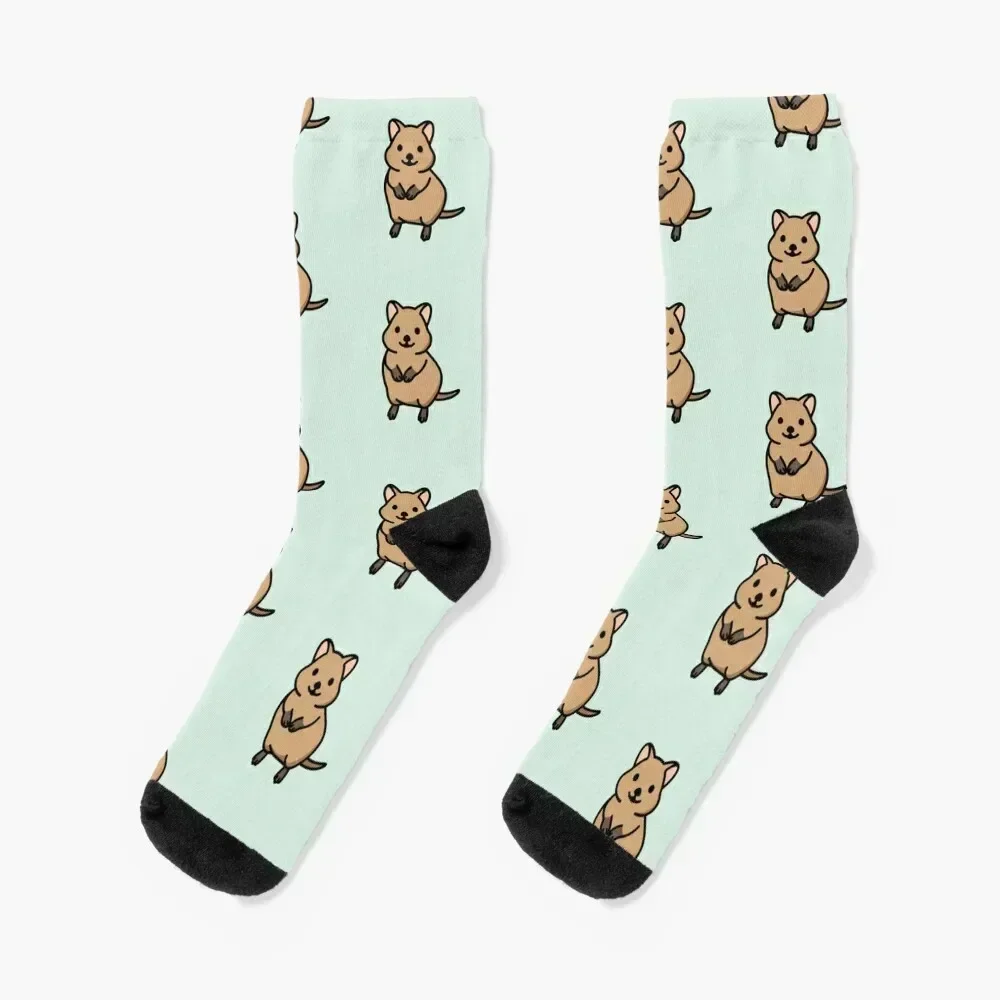

Quokka Socks cartoon hockey Antiskid soccer designer Socks Women's Men's