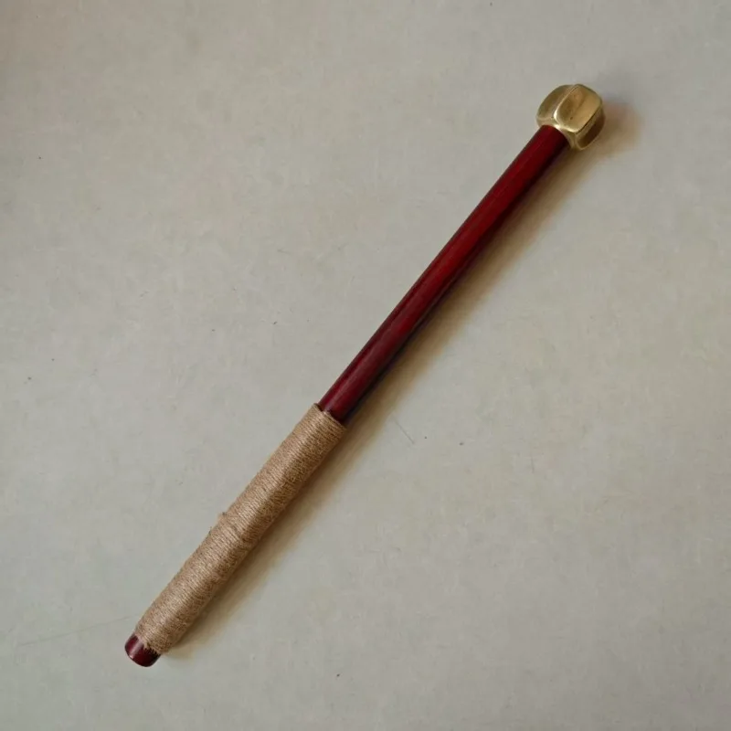Retro Traditional Hammer Long Handle Metal Head Self-defense Portable Wooden Handle Hammer Multi-functional Lightweight Tools