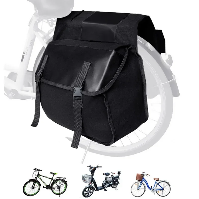

Upgraded bicycle backpack mountain bike rear shelf bag riding rear seat bag bicycle rack bag bicycle accessories Camping