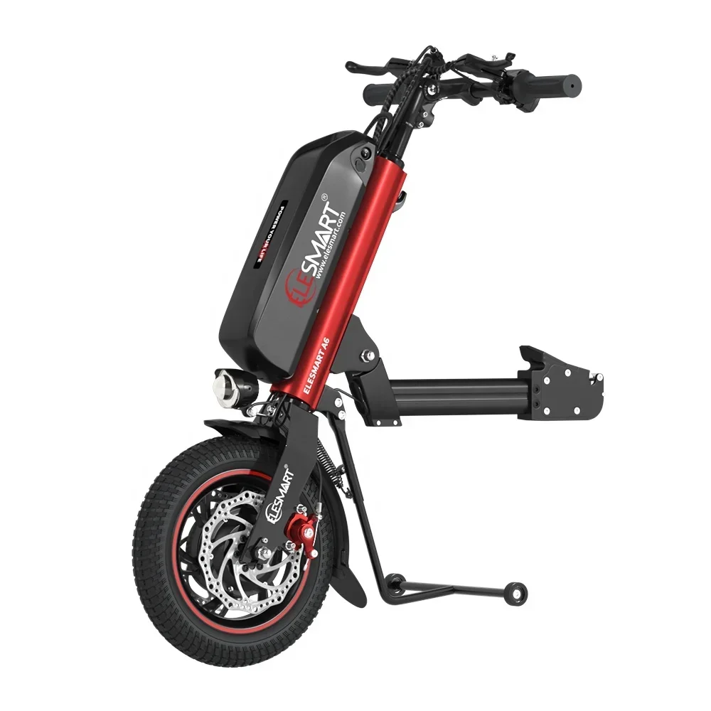 A6 36V/48V 500w Electric Handbike 12inch Wheelchair Attachment Handcycle For Disable Elderly Handicap