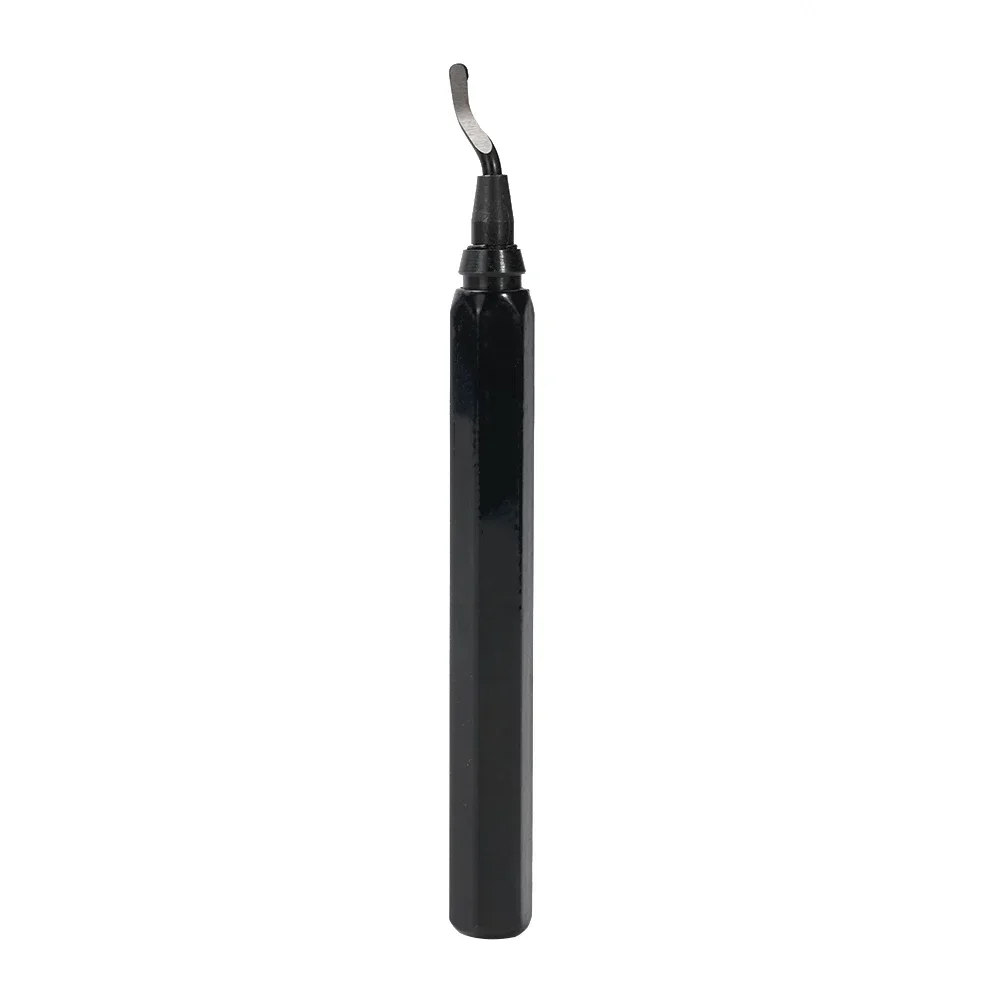 ที่ขูดใบมีดสำหรับขัด RB1000ขนาด14.4ซม. x 1.25ซม./5.55inx0.49in แท่งอลูมิเนียมสีดำน้ำหนักเบา2ชิ้น/เซ็ต