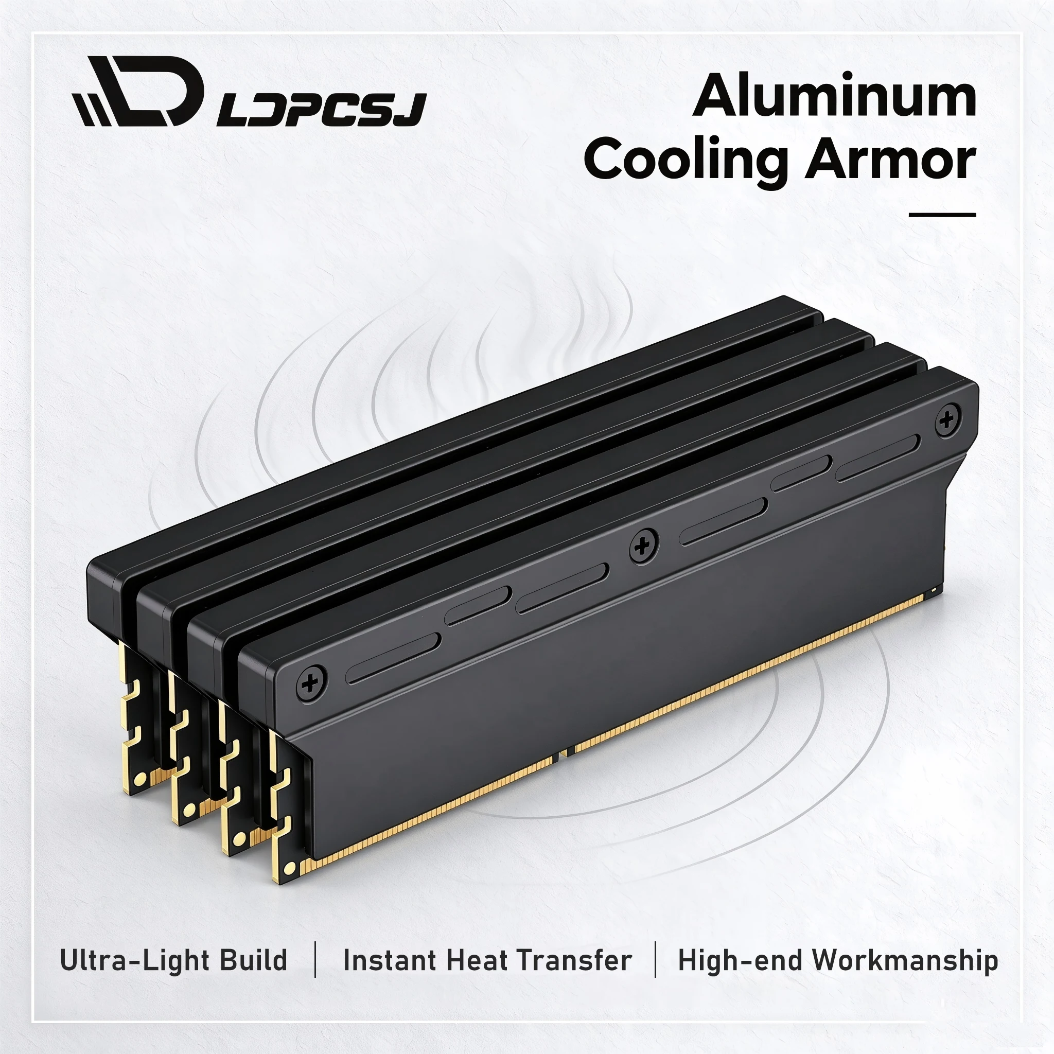 LDPCSJ RAM Heatsink DDR2 DDR3  - Ddr4 Desktop Ram recension och pris