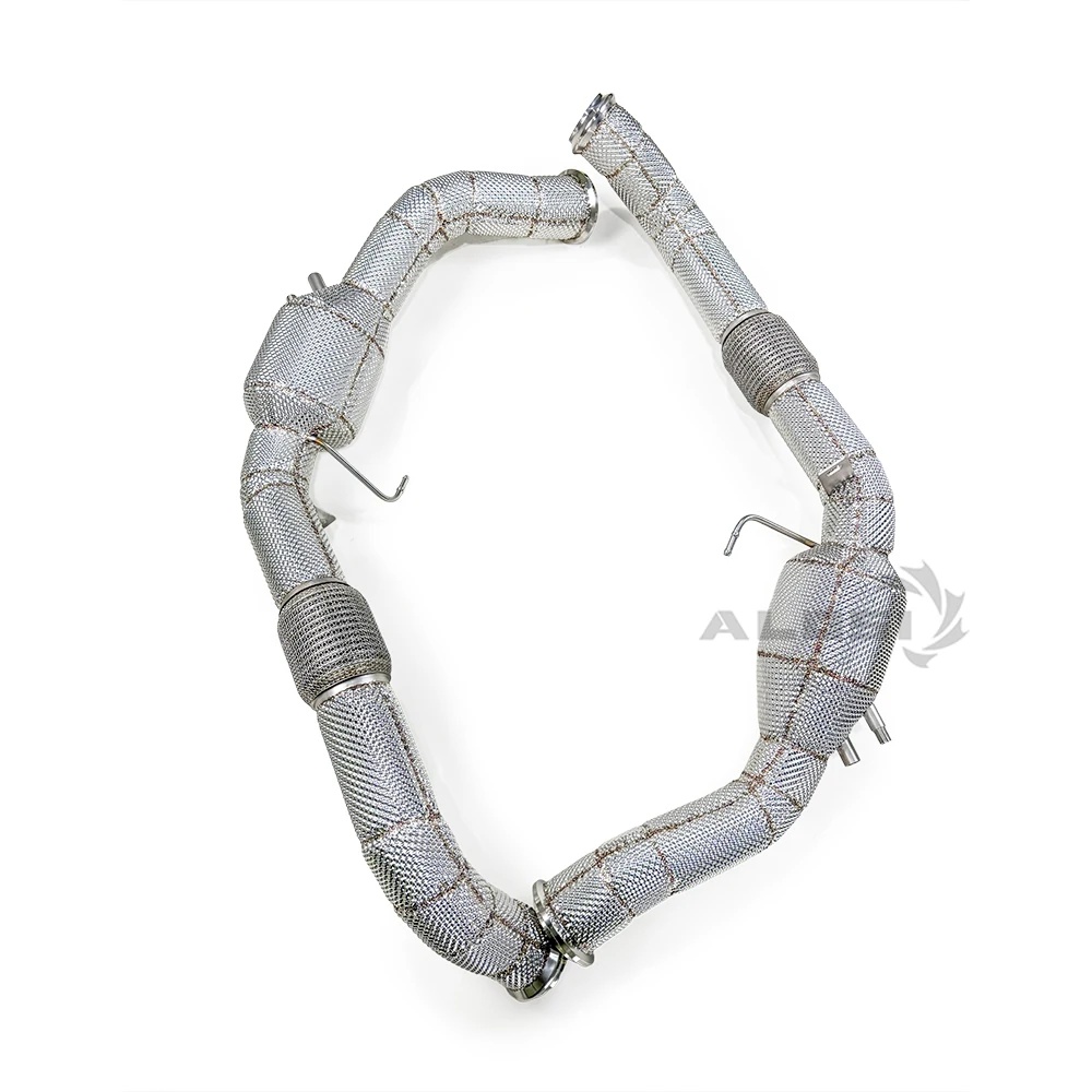 

The exhaust front pipe for Porsche Panamera 2.9T 972 2023-2025 high end exhaust performance high flow exhaust