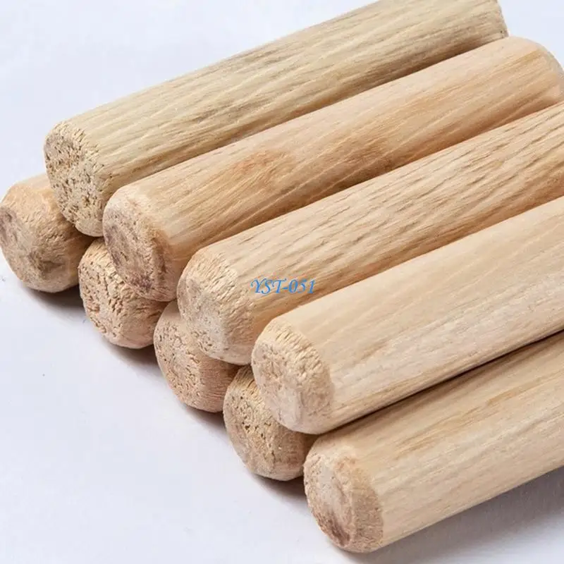

E15A 100Pcs Dowel Craft Dowel Pin Rod Set Furniture Fitting Dowel Pin Woodworking