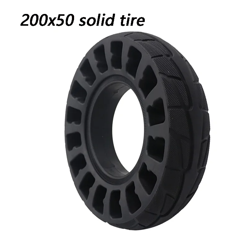 88MM inner diameter 200X50 tire suitable for 8-inch electric scooters with non inflatable honeycomb solid tires