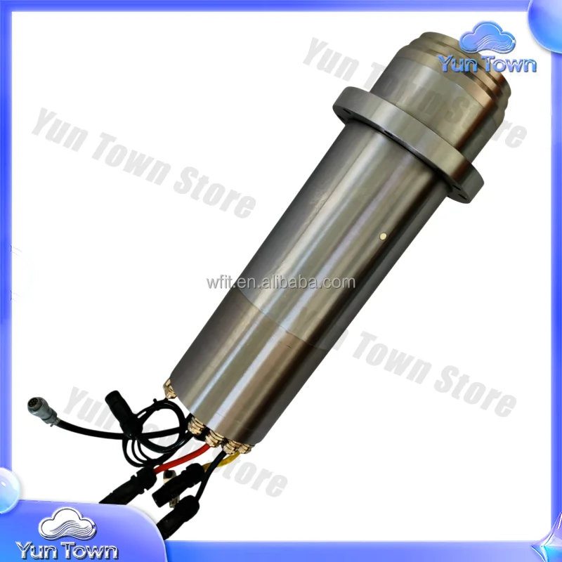 HSK40 100mm Electric Spindle 24000rpm 8kw Permanent Magnet Synchronous Motor for CNC Machine High Precision High Speed