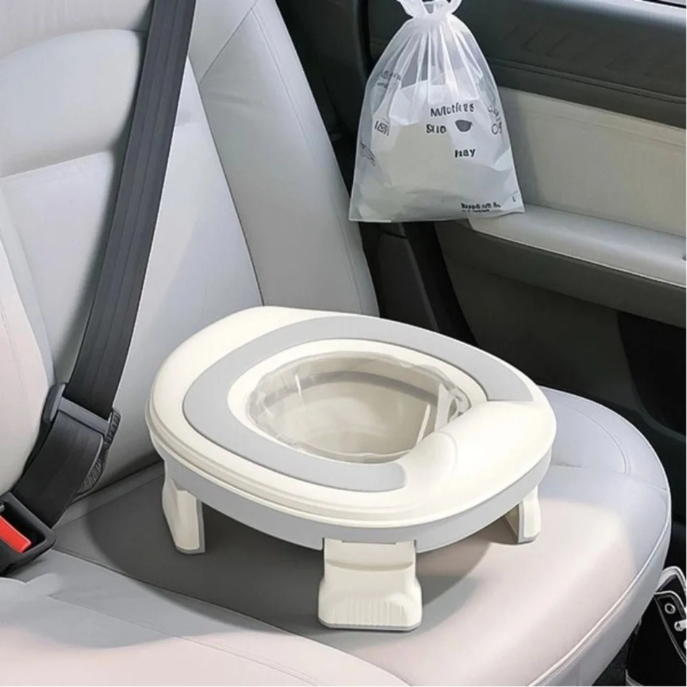 

Foldable Children's Toilet Seat Easy To Wash Splash-proof Baby Toilet Seat Auxiliary Training Household Toilet Training Seat