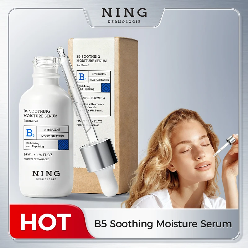 

Vitamin B5 Serum – Hydrating, Soothing & Barrier Care Essence with Panthenol, Ceramides & Squalane for Sensitive Skin
