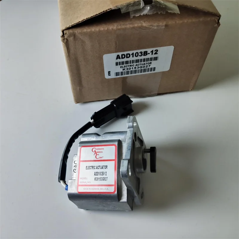 Original GAC ADD103B-12 Electric Actuator 12V DC Fuel Control Governor Actuator For Delphi DPG DP210 DP210G Diesel Engine Genera