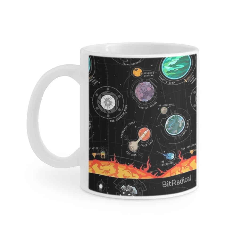 Outer Wilds System Coffee Ceramics Coffee Mugs Tea Cup Milk Cups Gifts Drinkware Coffeeware