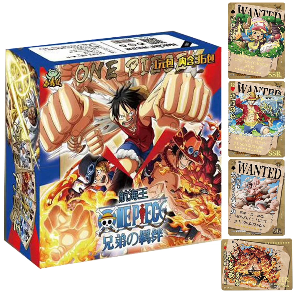 

ONE PIECE Collection Card For Children Super Burning Blood Anime Monkey D.Luffy Roronoa Zoro Nami Limited Game Card Kids Gifts