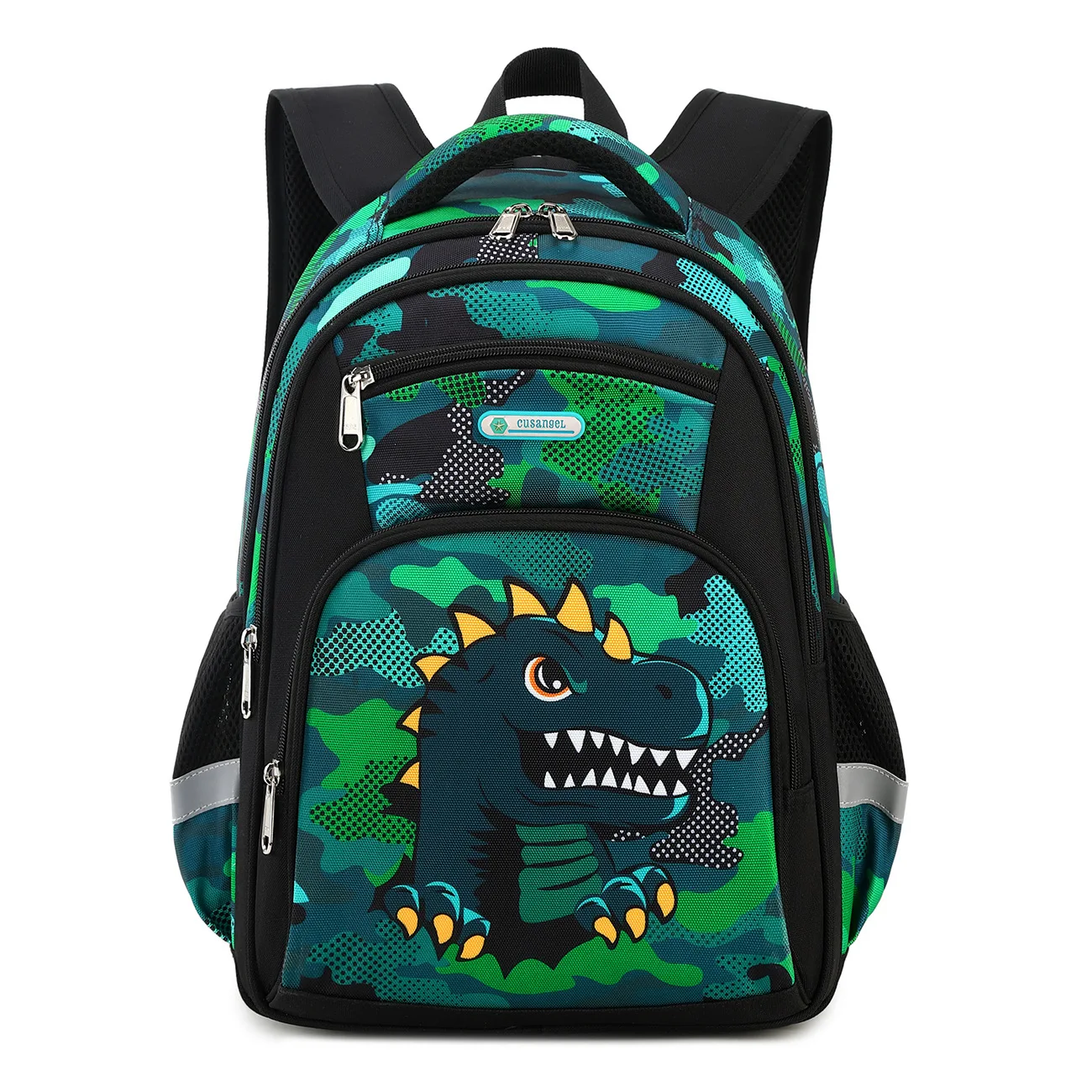 Imagem -06 - Dinosaur Animal Cartoon Mochilas para Crianças Mochila Escolar Elementar Bookbag para Meninos e Meninas