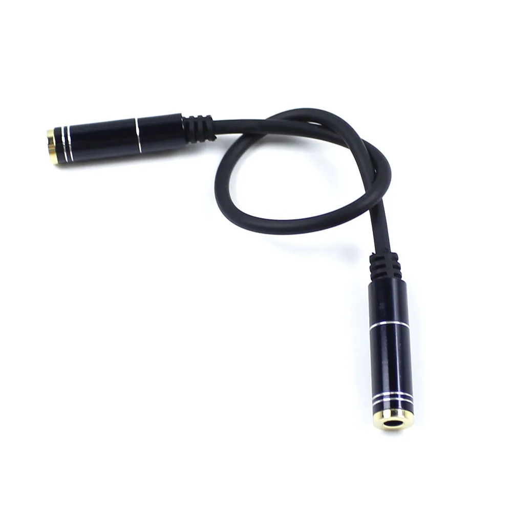 1Pcs Aux Cable Headphone Extension Cable 3.5mm Jack Female to Female For Computer Audio Cable 3.5 Headphone Extender Cord