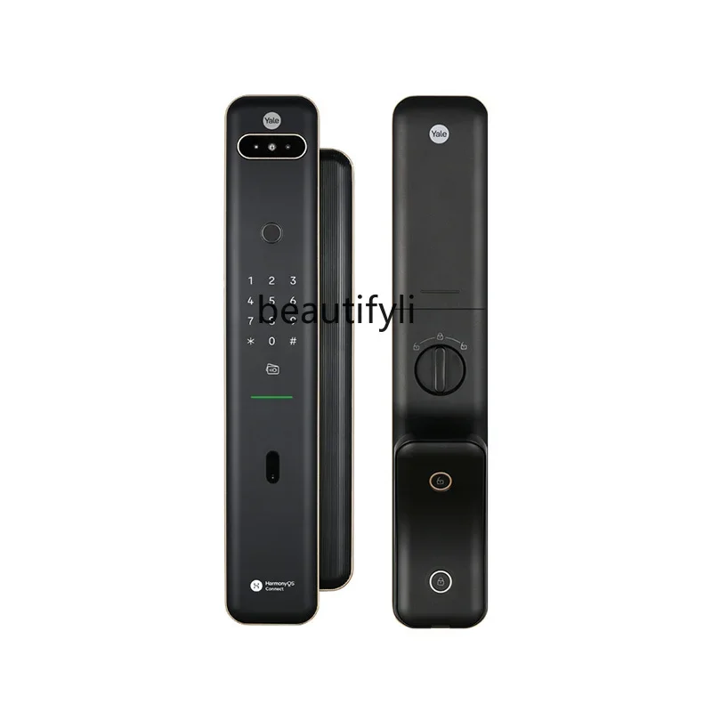 Fingerprint smart lock 3D facial recognition home security door electronic lock password lock