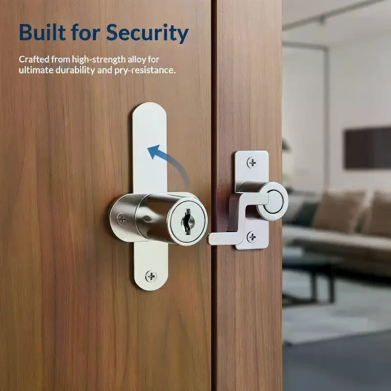Zinc Alloy Drawer Lock Cabinet Cam Lock For Furniture Door Mailbox Desk Cupboard