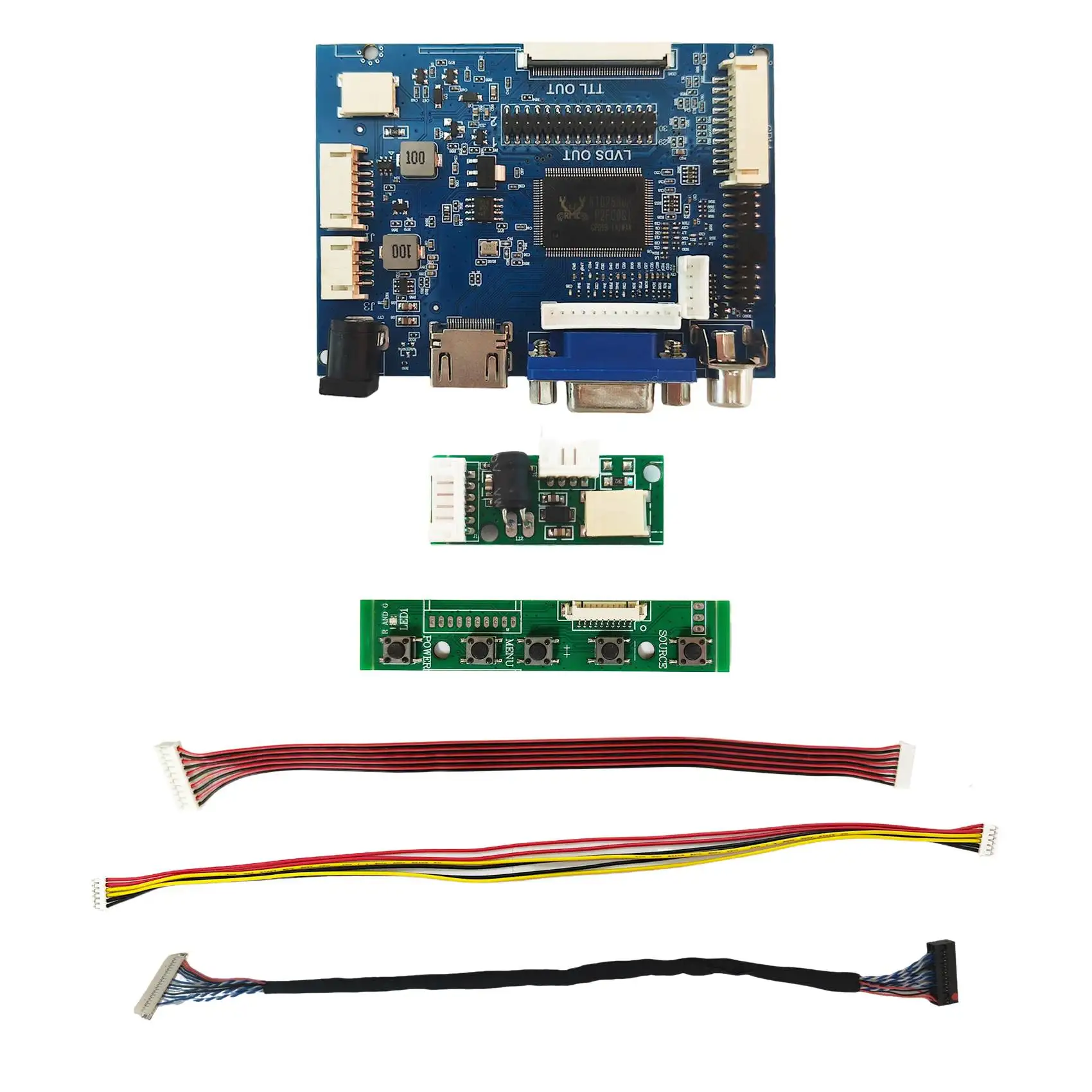 

Плата управления VGA AV для 10,4-дюймового ЖК-дисплея 800x600 TM104SDH01 TM104SBH01, 20 контактов