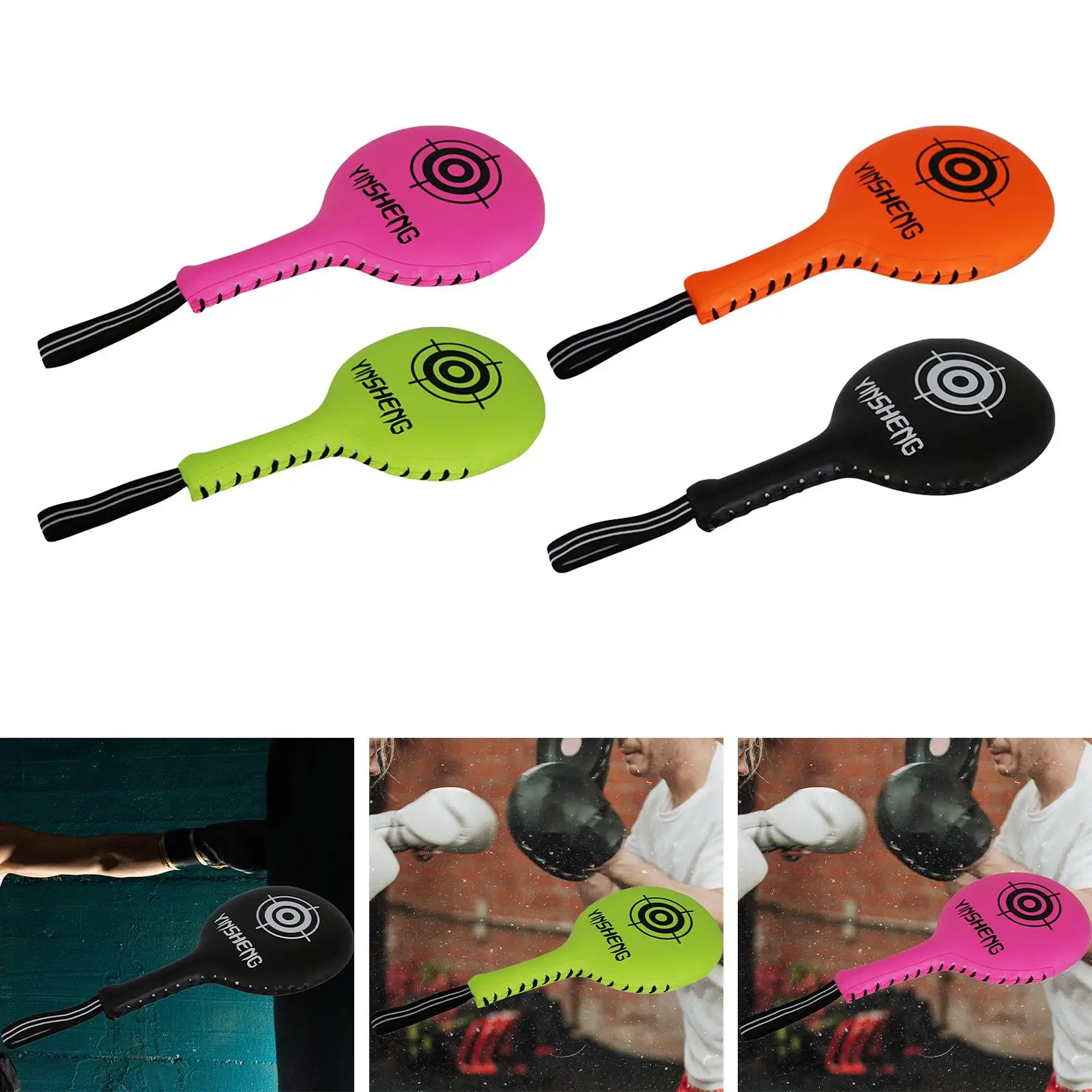 Martial Arts Kick Pad for Taekwondo Karate Training Boxing Target Paddle Durable Punching Mitts Fitness Workout